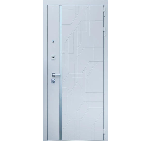 Стальная дверь Эверест с зеркалом