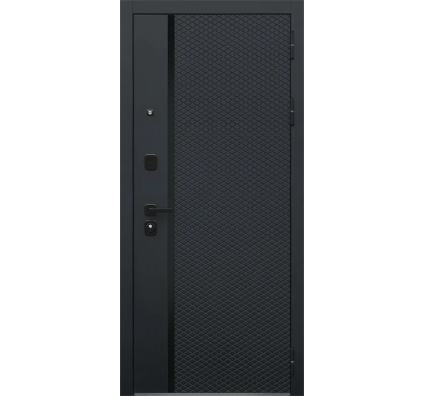 Стальная дверь Ньюкасл с зеркалом