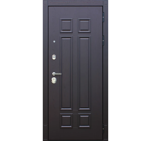 Стальная дверь Виват с зеркалом