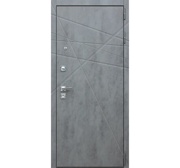 Стальная дверь Стелла с зеркалом