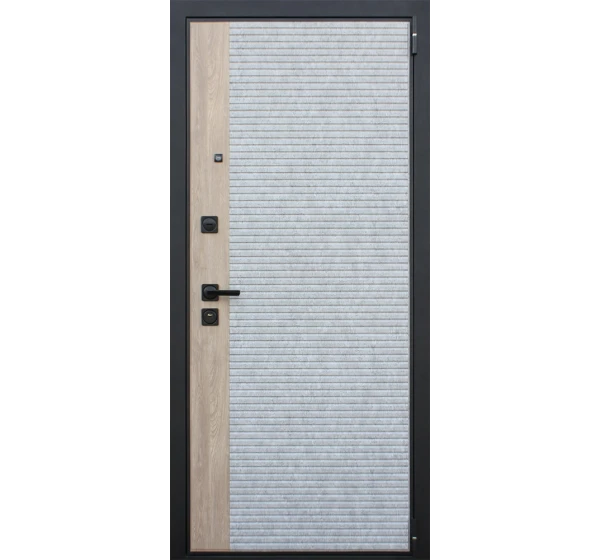 Стальная дверь Дельта с зеркалом